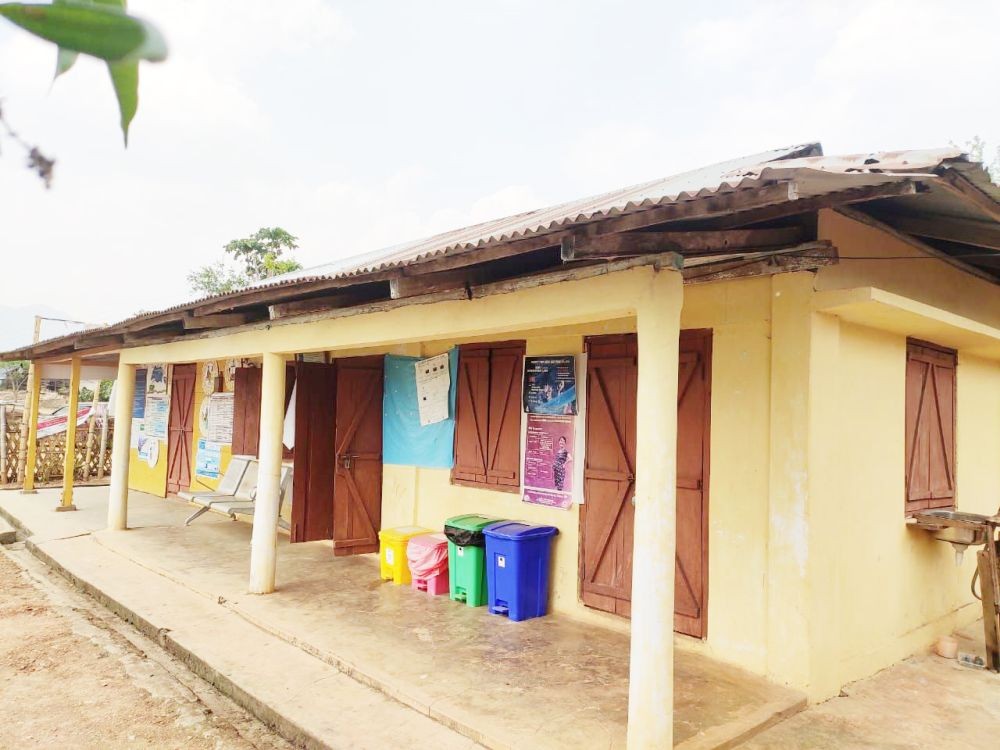 The Primary Health Centre at Sanphure Village in Kiphire wears a deserted look. Vaccine hesitancy is ripe in the district with many falling victim to rumours about the COVID-19 vaccine. (Morung Photo)